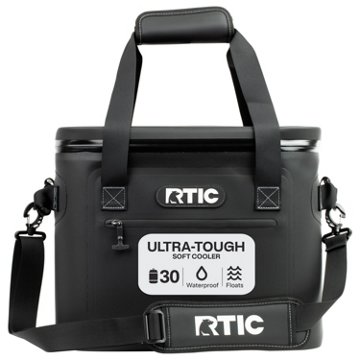 RTIC Ultra-Tough Soft Cooler, 30 Can - Black