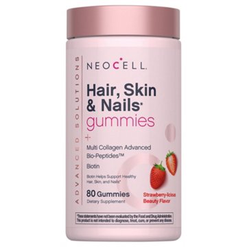 Neocell Hair Skin And Nails Strawberry Beauty Gummies