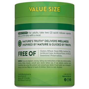 Nature's Truth Superior Absorption Magnesium Glycinate, 120 ct