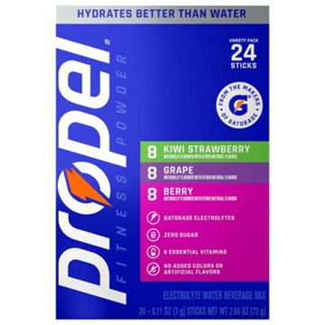Propel Electrolyte Hydration Sticks Variety Pack