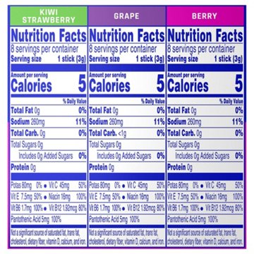 Propel Electrolyte Hydration Sticks Variety Pack