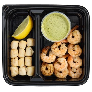 H-E-B Fish Market Grilled Shrimp & Scallop with Chimichurri Sauce, 7.5 oz