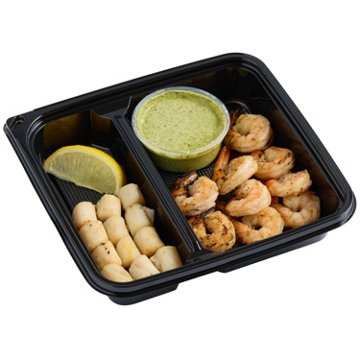 H-E-B Fish Market Grilled Shrimp & Scallop with Chimichurri Sauce, 7.5 oz