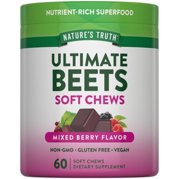 Nature's Truth Nitric Oxide Max Beet Root Soft Chews