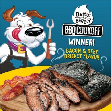 Beggin' Purina BBQ Cookoff  Dog Treats - Bacon & Brisket Flavor