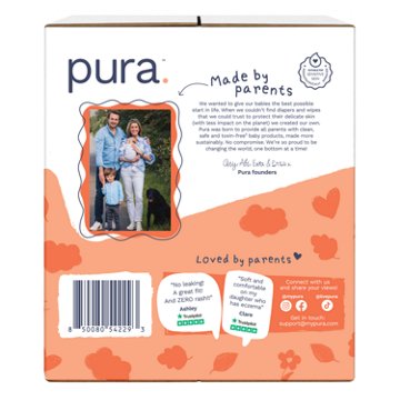 Pura Super Soft & Sensitive Diapers - Size 5