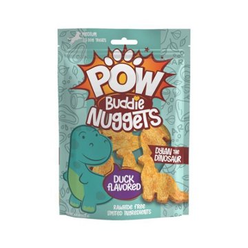 Ethical Products Pow Buddie Nuggets Dog Treats -  Duck Flavored, 4.4 oz