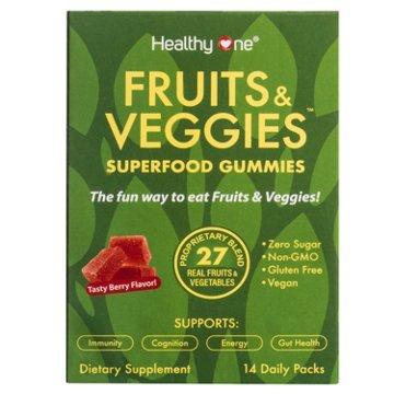 Healthy One Fruits & Veggies Superfood Gummies