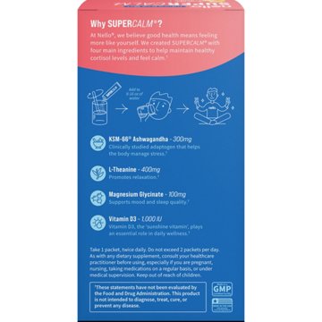 Nello Super Calm Raspberry Lemonade Drink Mix
