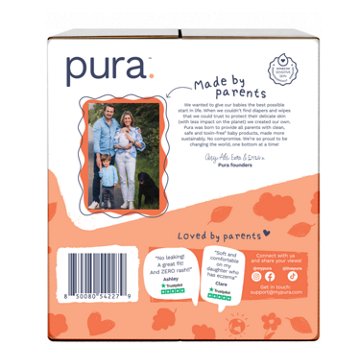 Pura Super Soft & Sensitive Diapers - Size 3