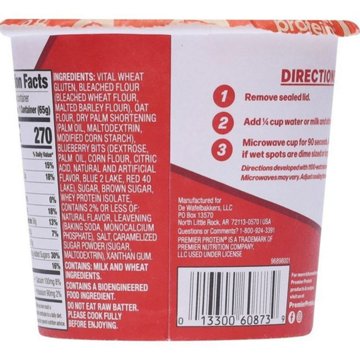 Premier Protein 15g Protein Muffin Mix Cup - Blueberry 
