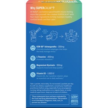 Nello Super Calm Rainbow Sherbet Drink Mix