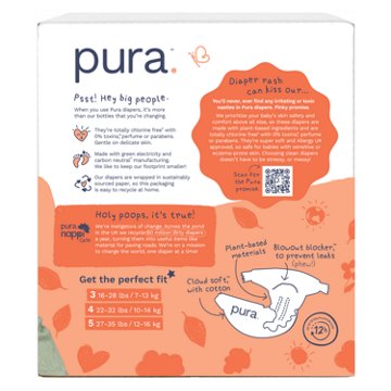 Pura Super Soft & Sensitive Diapers - Size 4