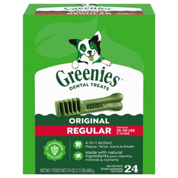Greenies Original Dental Treats - Regular, 24 oz