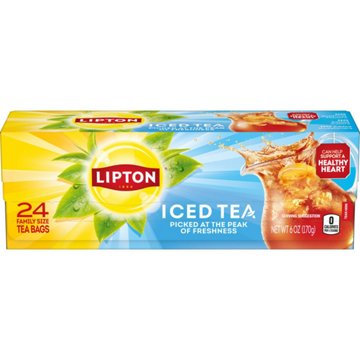 Lipton Iced Tea Family Size Tea Bags