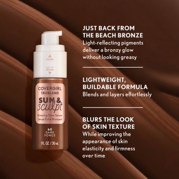 Covergirl Trublend Sun & Sculpt Serum - Medium Dark