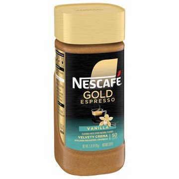 Nescafe Gold Espresso Vanilla Instant Coffee
