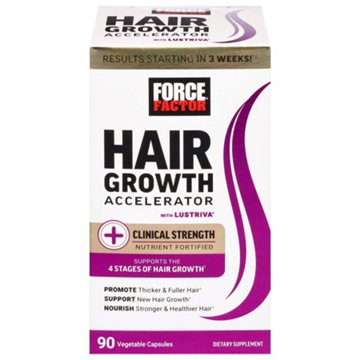 Force Factor Hair Growth Accelerator Vegetable Capsules