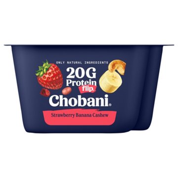 Chobani Flip Yogurt - Strawberry Banana Cashew