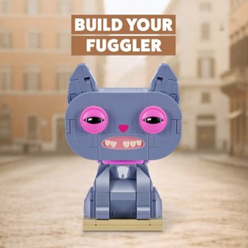 Zuru MAX Fuggler Cheezee Blue Building Toy, 152 pc