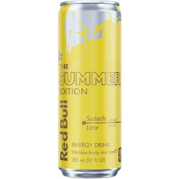 Red Bull Summer Edition Sudachi Lime Energy Drink