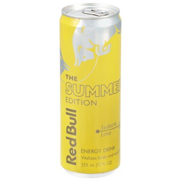 Red Bull Summer Edition Sudachi Lime Energy Drink