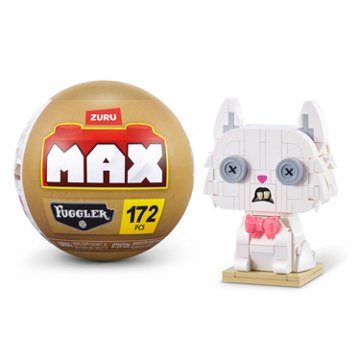 Zuru MAX Cheezee White Alley Cat Building Toy, 172 pc
