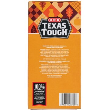 H-E-B Drawstring Flex Trash Bags - Fall Harvest