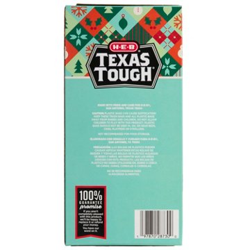 H-E-B Texas Tough Tall Kitchen Flex Trash Bags, 13 Gallon - Frosted Pine, 40 ct