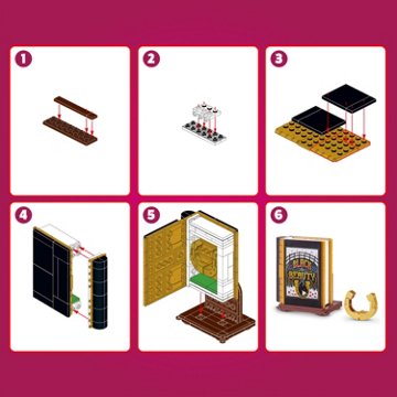 Zuru MAX Books Black Beauty Building Toy, 133 pc