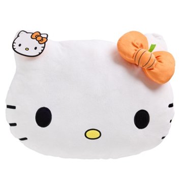 Sanrio  Hello Kitty Pumpkin Bow Pillow