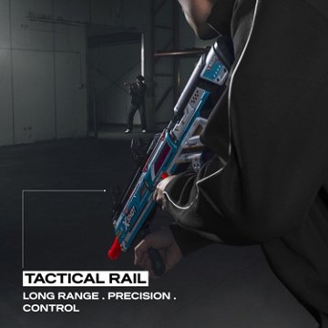 Zuru XSHOT Pro Skins Slam Fire Action Dart Blaster