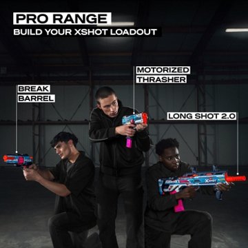 Zuru XSHOT Pro Skins Slam Fire Action Dart Blaster