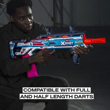 Zuru XSHOT Pro Skins Slam Fire Action Dart Blaster
