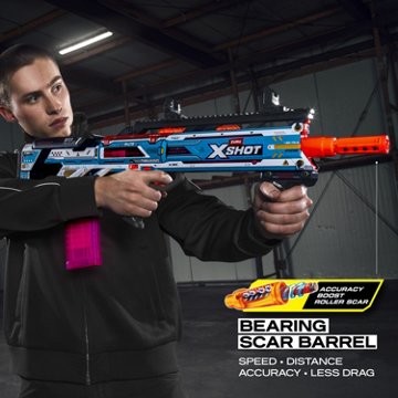 Zuru XSHOT Pro Skins Slam Fire Action Dart Blaster