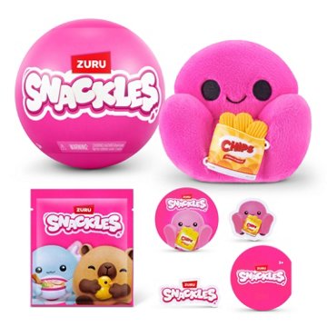 Zuru Snackles Series Mystery Plush, 2.5"