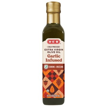H-E-B Garlic Infused Extra Virgin Olive Oil
