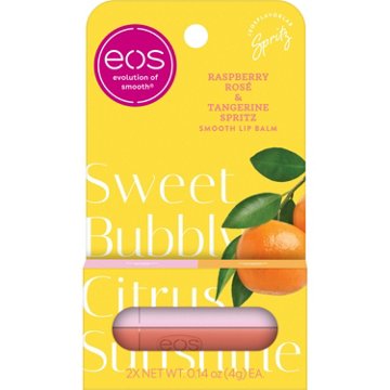eos Smooth Lip Balm - Raspberry Rosé & Tangerine Spritz
