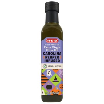 H-E-B Carolina Reaper Infused Extra Virgin Olive Oil