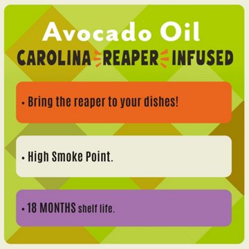H-E-B Carolina Reaper Infused Avocado Oil