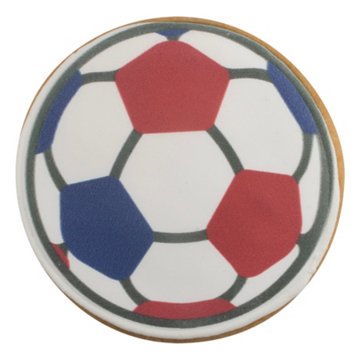 DecoCookies World Soccer Teams Hand-Decorated Cookies, 6 ct