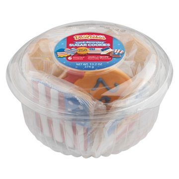 DecoCookies Patriotic 250th Hand-Decorated Cookies, 6 ct