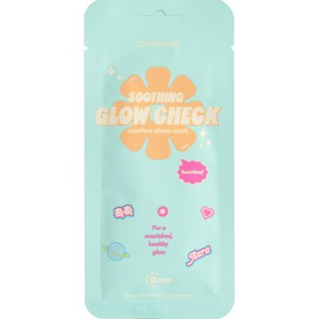 The Crème Shop Soothing Glow Check Comfort Sheet Mask