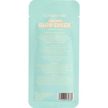 The Crème Shop Soothing Glow Check Comfort Sheet Mask
