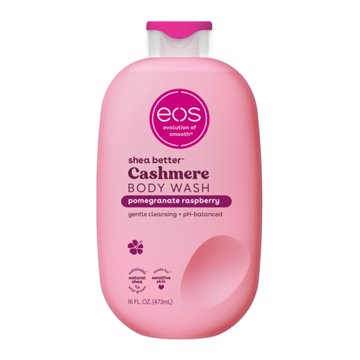 eos Shea Better Cashmere Body Wash - Pomegranate Raspberry, 16 oz
