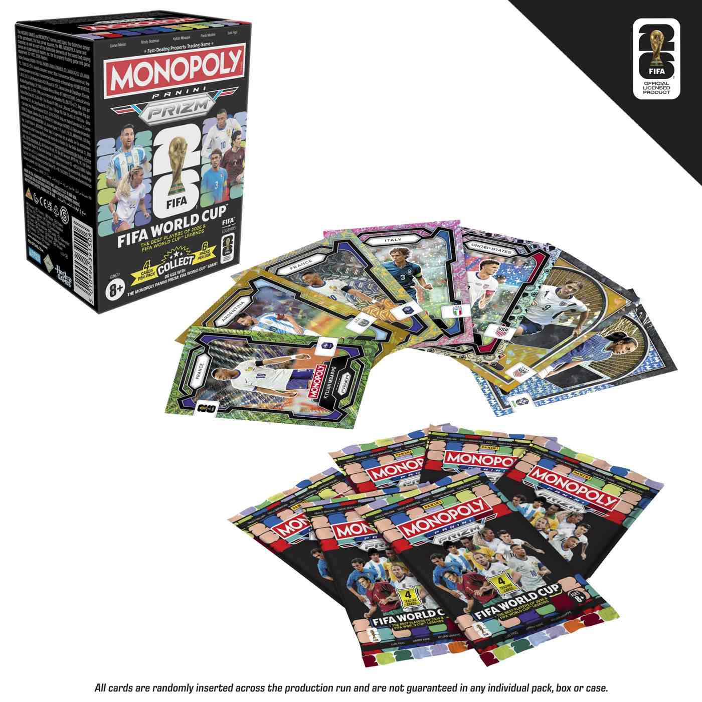 Monopoly Panini FIFA World Cup 26 Trading Cards Blind Box - Shop
