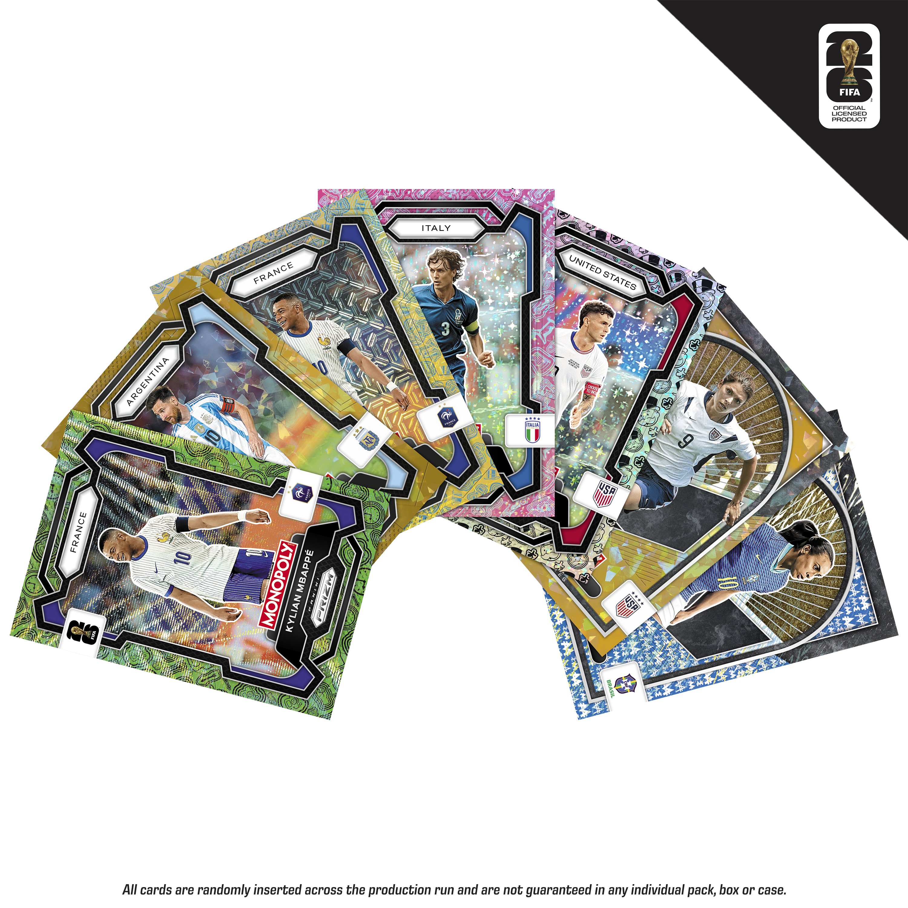 Monopoly Panini FIFA World Cup 26 Trading Cards Blind Box - Shop
