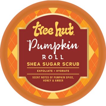 Tree Hut Shea Sugar Scrub - Pumpkin Roll, 18 oz