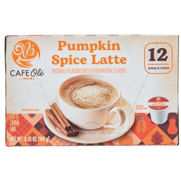 CAFE Olé by H-E-B Pumpkin Spice Latte Single Serve Cups