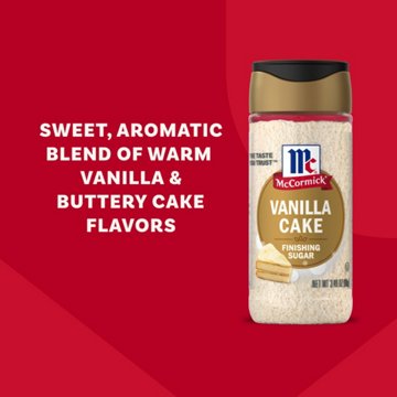 McCormick Vanilla Cake Finishing Sugar